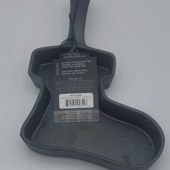 brooklyn steel Other - Cast Iron Pan cooking skilet by Brooklyn Steel company 5.2" ×5.3" New ch…